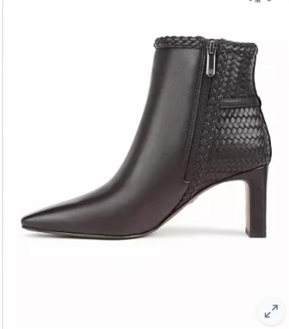 NEW SAM EDELMAN women's saige dress booties in cafe